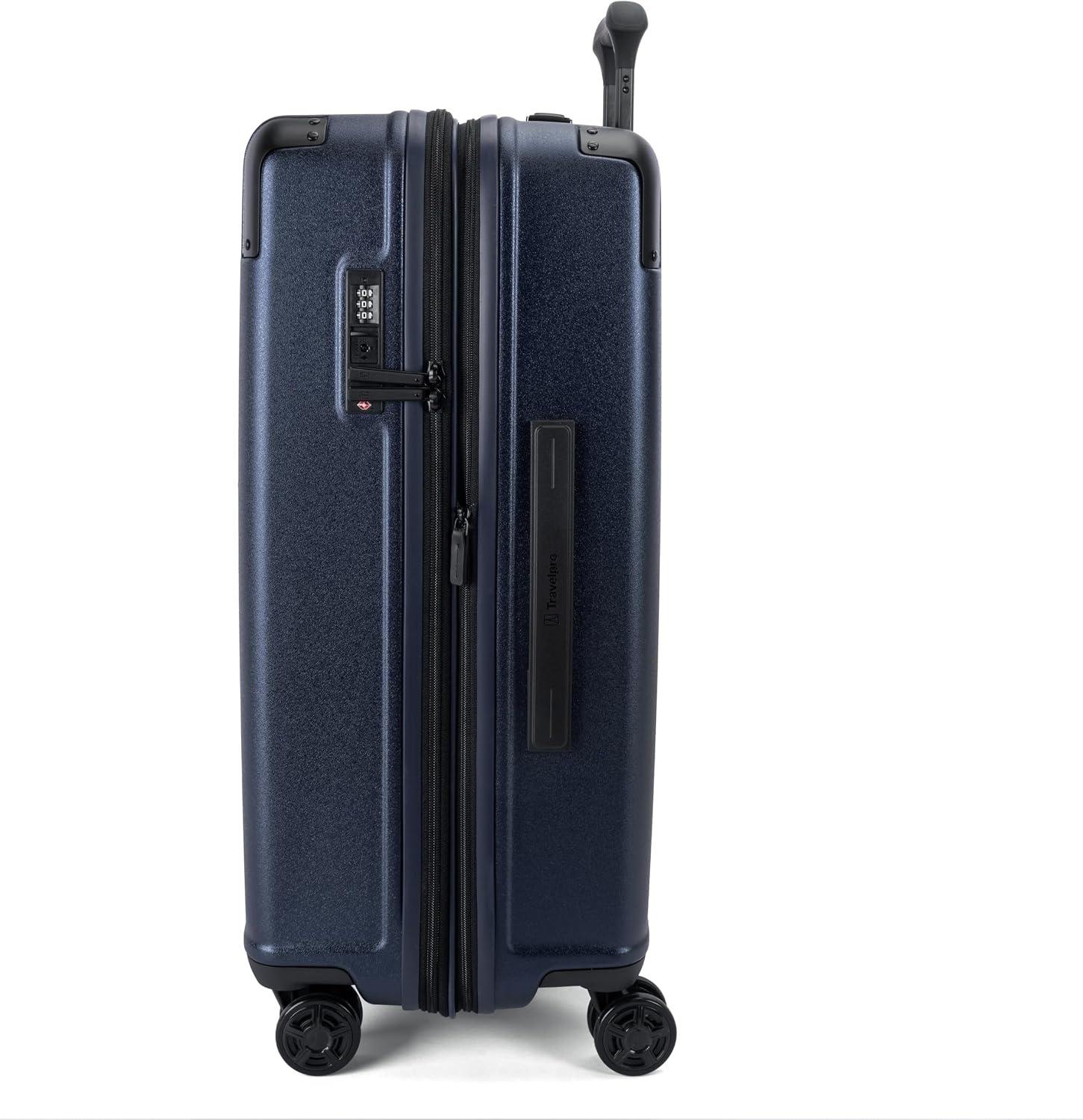 image:imageTravelpro Platinum Elite Hardside CarryOn Luggage Spinner Black 21Inch TSA Lock amp Hard Shell Polycarbonate With 8 Spinner Wheels amp Expandable Design for Business amp Leisure TravelAviator Navy