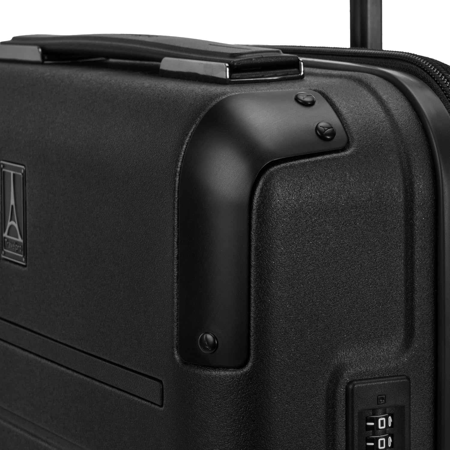 image:imageTravelpro Platinum Elite Hardside CarryOn Luggage Spinner Black 21Inch TSA Lock amp Hard Shell Polycarbonate With 8 Spinner Wheels amp Expandable Design for Business amp Leisure TravelJet Black