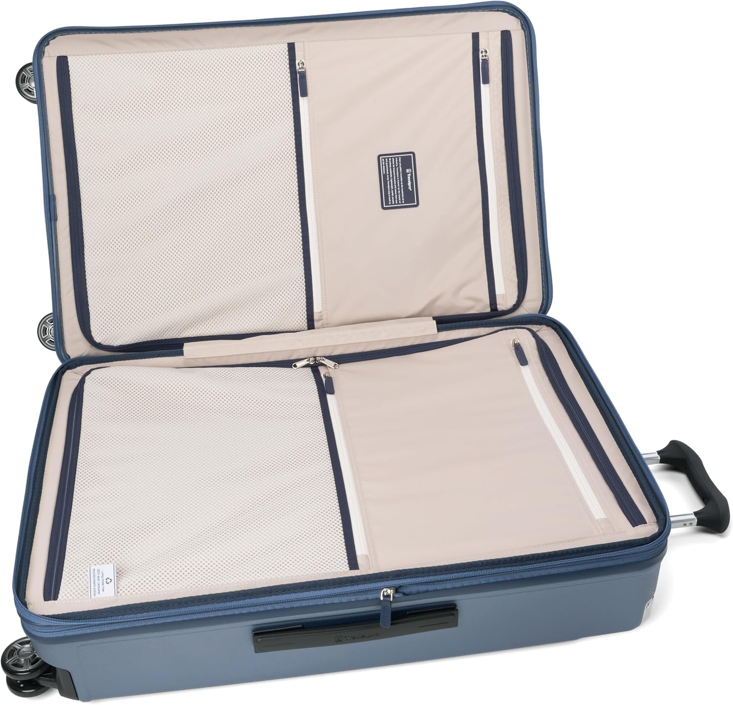 image:imageTravelpro Platinum Elite Hardside CarryOn Luggage Spinner Black 21Inch TSA Lock amp Hard Shell Polycarbonate With 8 Spinner Wheels amp Expandable Design for Business amp Leisure TravelDark Sky Blue