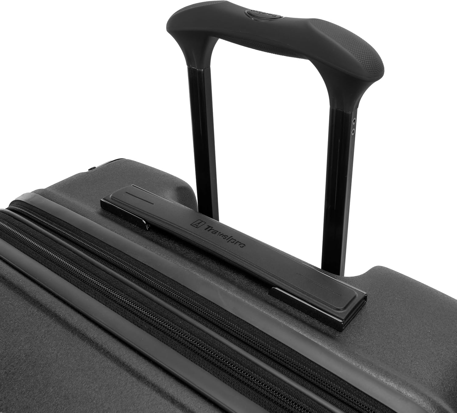 image:imageTravelpro Platinum Elite Hardside CarryOn Luggage Spinner Black 21Inch TSA Lock amp Hard Shell Polycarbonate With 8 Spinner Wheels amp Expandable Design for Business amp Leisure TravelJet Black