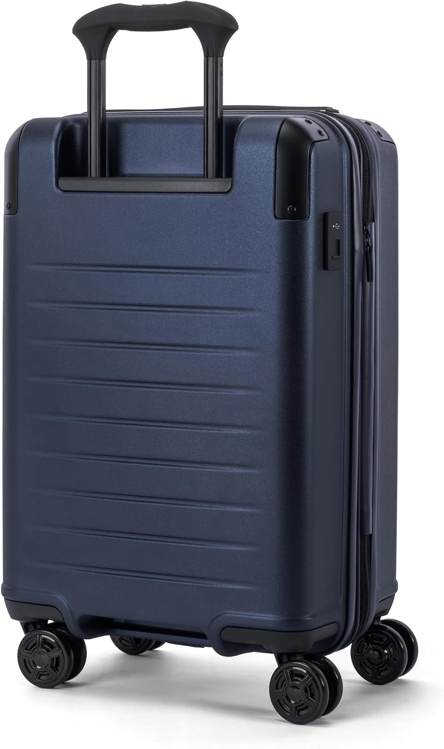 image:imageTravelpro Platinum Elite Hardside CarryOn Luggage Spinner Black 21Inch TSA Lock amp Hard Shell Polycarbonate With 8 Spinner Wheels amp Expandable Design for Business amp Leisure TravelAviator Navy