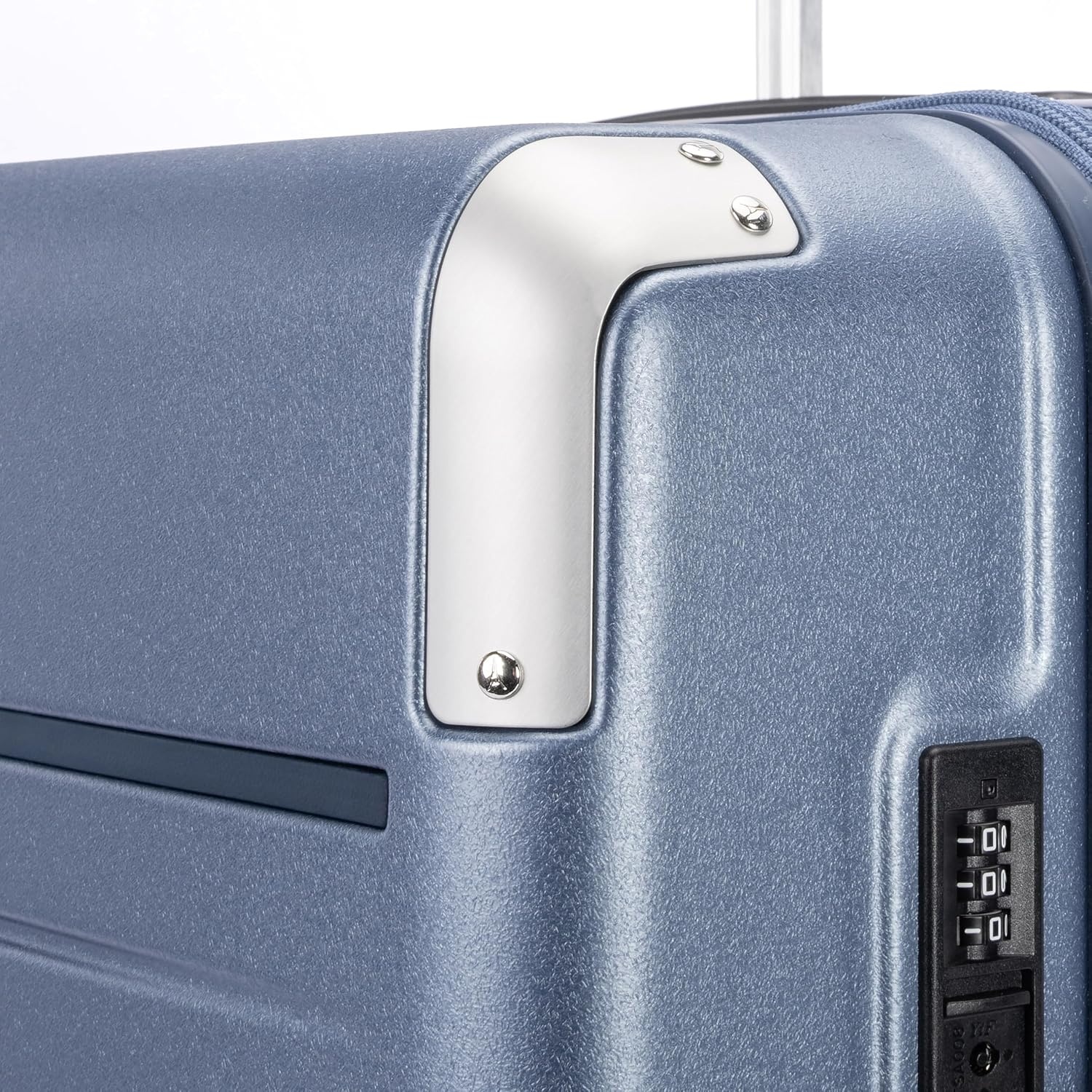 image:imageTravelpro Platinum Elite Hardside CarryOn Luggage Spinner Black 21Inch TSA Lock amp Hard Shell Polycarbonate With 8 Spinner Wheels amp Expandable Design for Business amp Leisure TravelDark Sky Blue