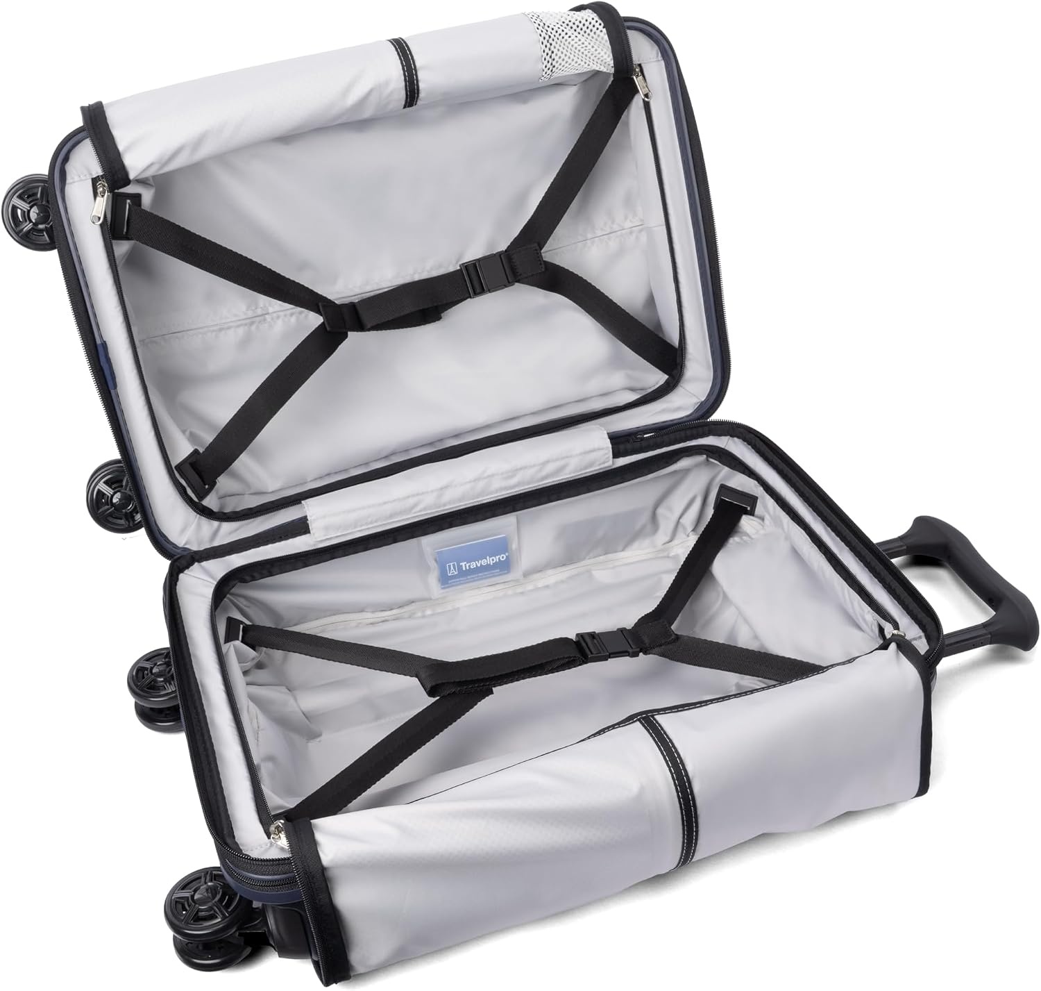 image:imageTravelpro Platinum Elite Hardside CarryOn Luggage Spinner Black 21Inch TSA Lock amp Hard Shell Polycarbonate With 8 Spinner Wheels amp Expandable Design for Business amp Leisure TravelAviator Navy