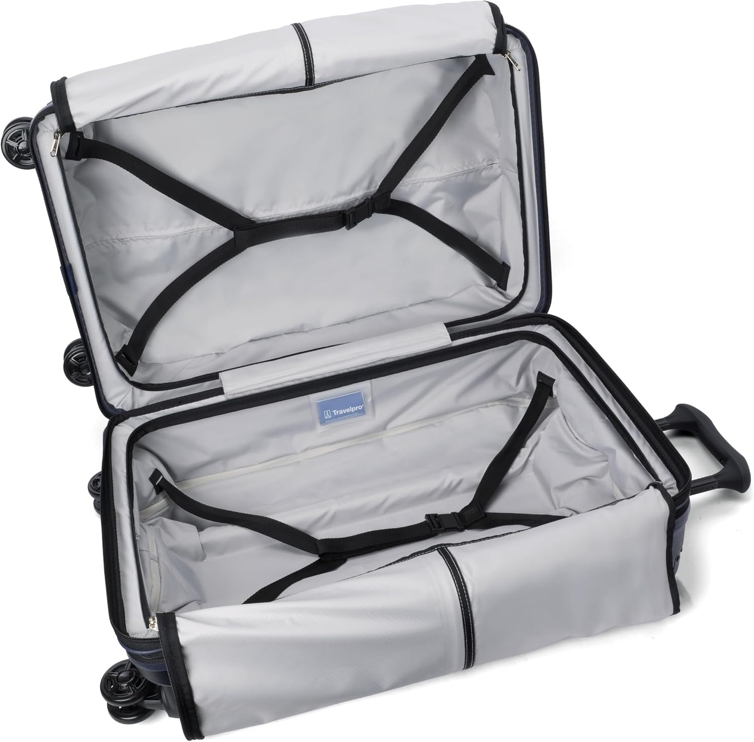 image:imageTravelpro Platinum Elite Hardside CarryOn Luggage Spinner Black 21Inch TSA Lock amp Hard Shell Polycarbonate With 8 Spinner Wheels amp Expandable Design for Business amp Leisure TravelAviator Navy