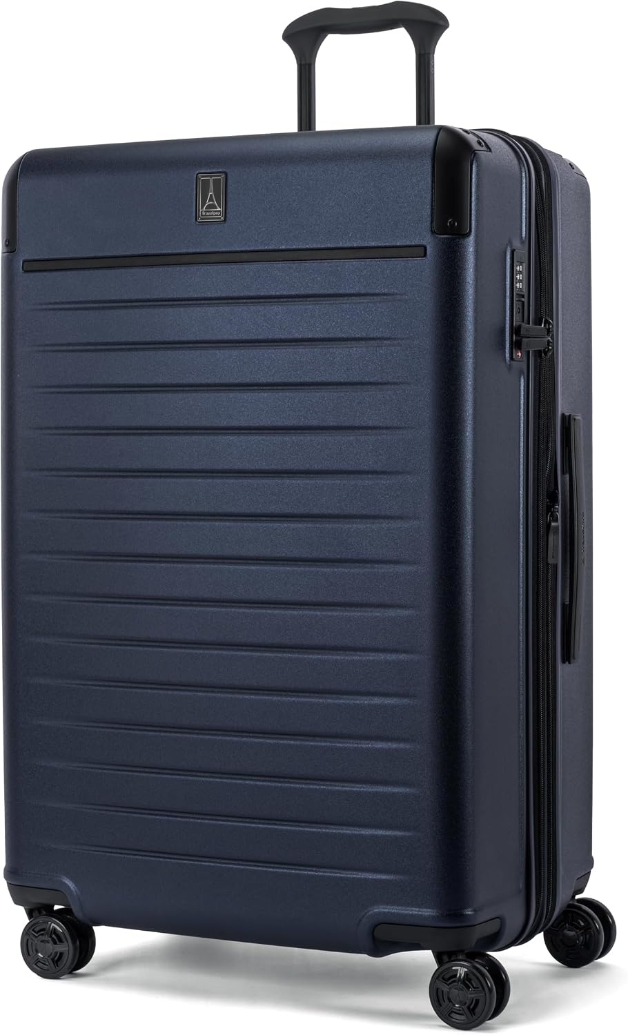 image:imageTravelpro Platinum Elite Hardside CarryOn Luggage Spinner Black 21Inch TSA Lock amp Hard Shell Polycarbonate With 8 Spinner Wheels amp Expandable Design for Business amp Leisure TravelAviator Navy