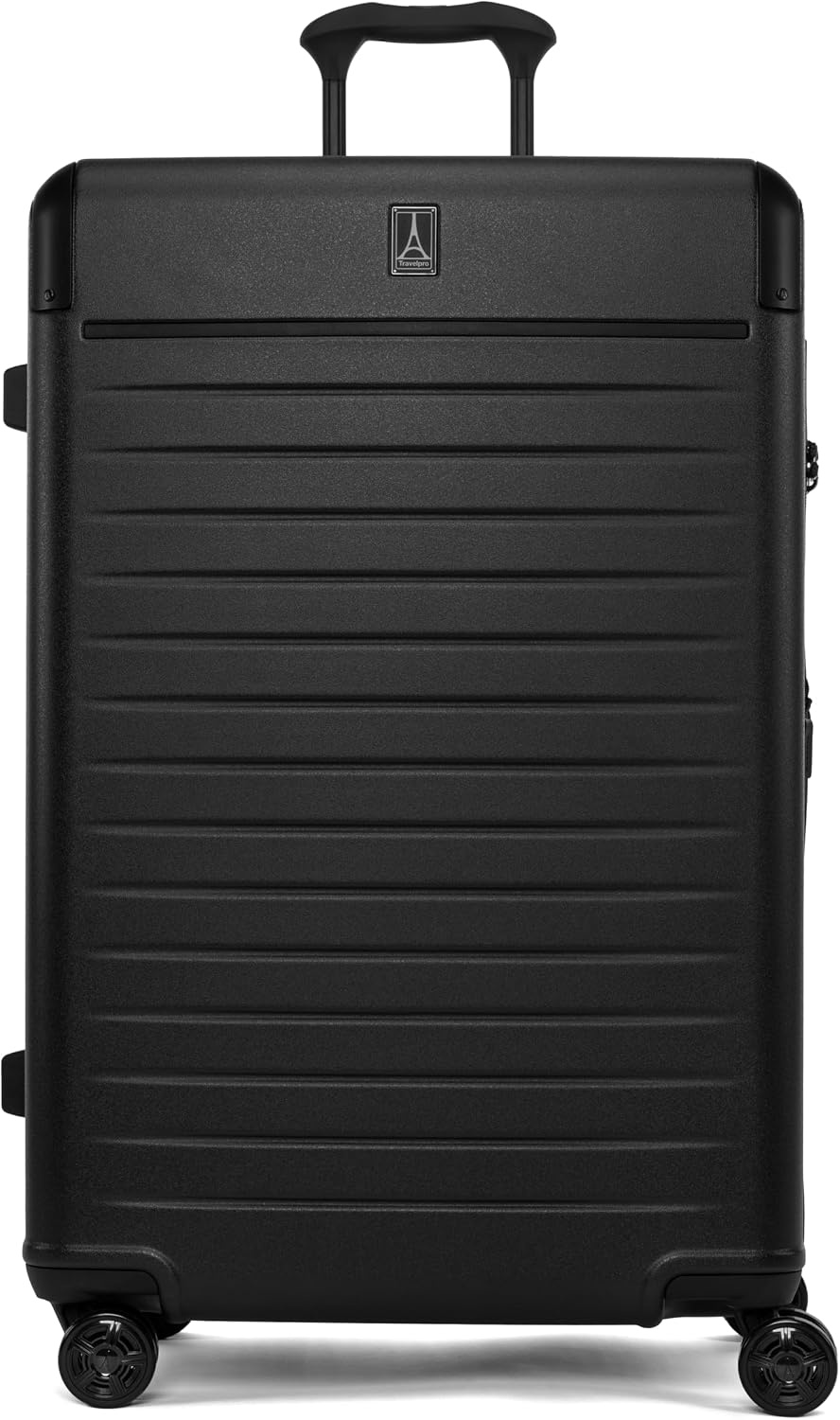image:imageTravelpro Platinum Elite Hardside CarryOn Luggage Spinner Black 21Inch TSA Lock amp Hard Shell Polycarbonate With 8 Spinner Wheels amp Expandable Design for Business amp Leisure TravelJet Black