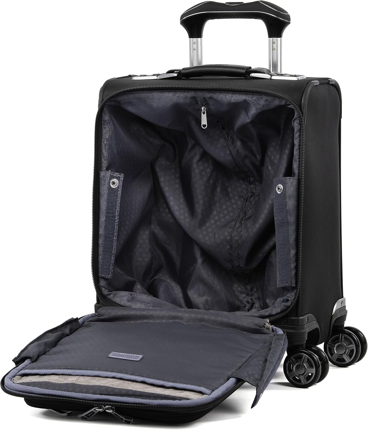 image:imageTravelpro Platinum Elite Underseat Spinner Tote Bag with USB PortShadow Black