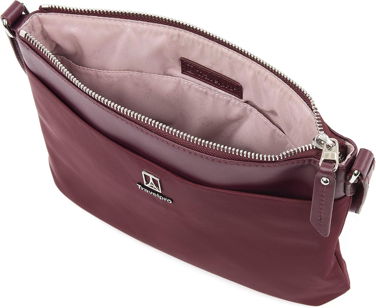 image:imageTravelpro Platinum Elite Womens CrossbodyBordeaux