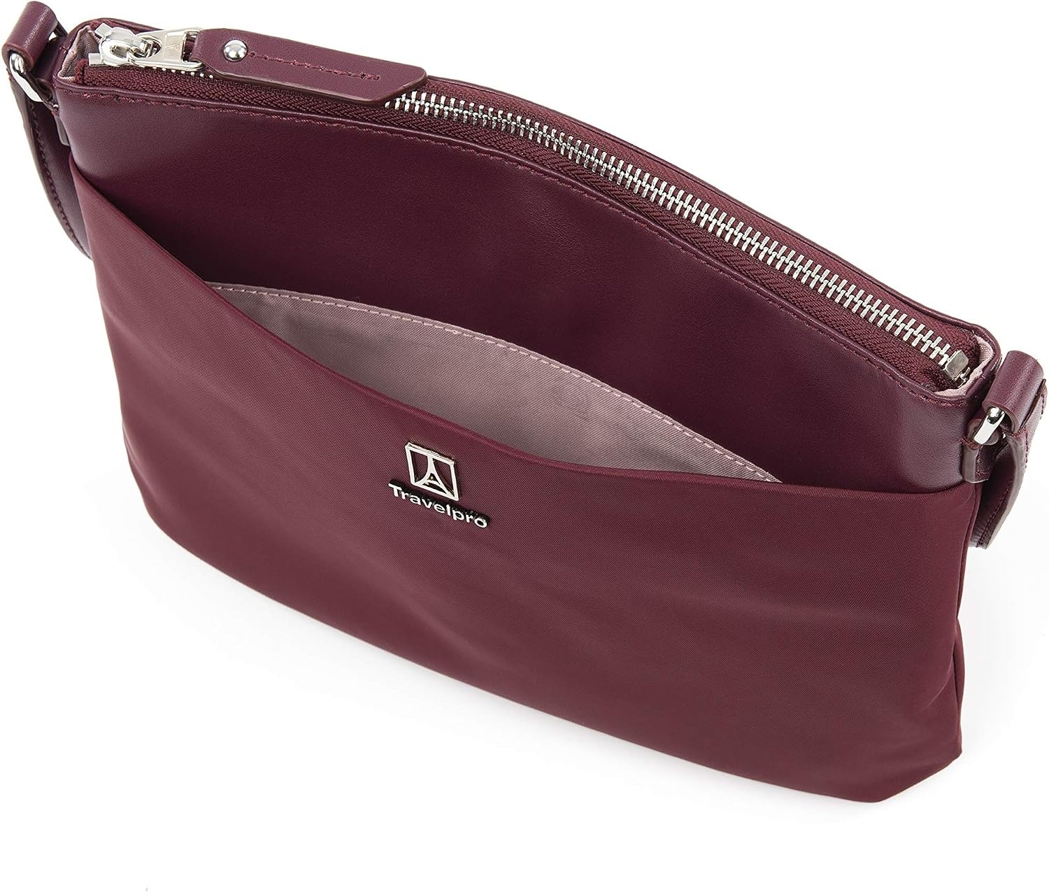 image:imageTravelpro Platinum Elite Womens CrossbodyBordeaux