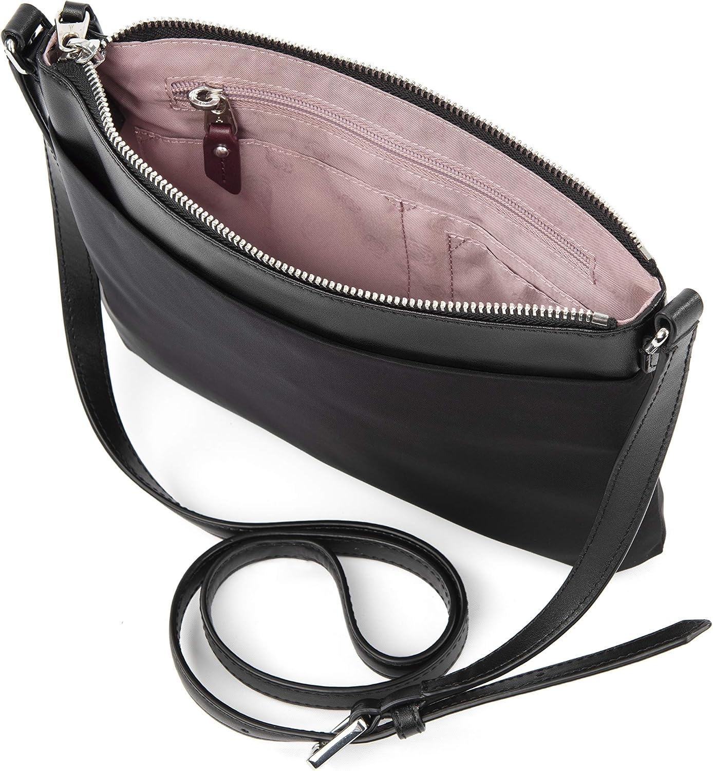 image:imageTravelpro Platinum Elite Womens CrossbodyShadow Black