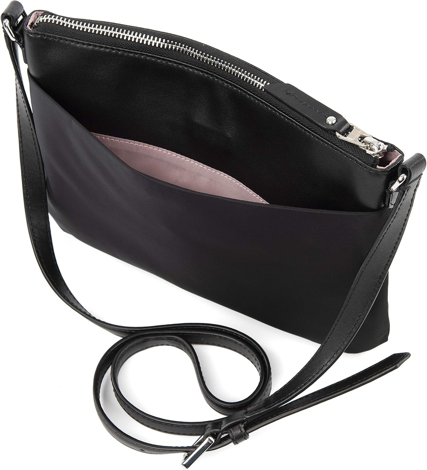 image:imageTravelpro Platinum Elite Womens CrossbodyShadow Black