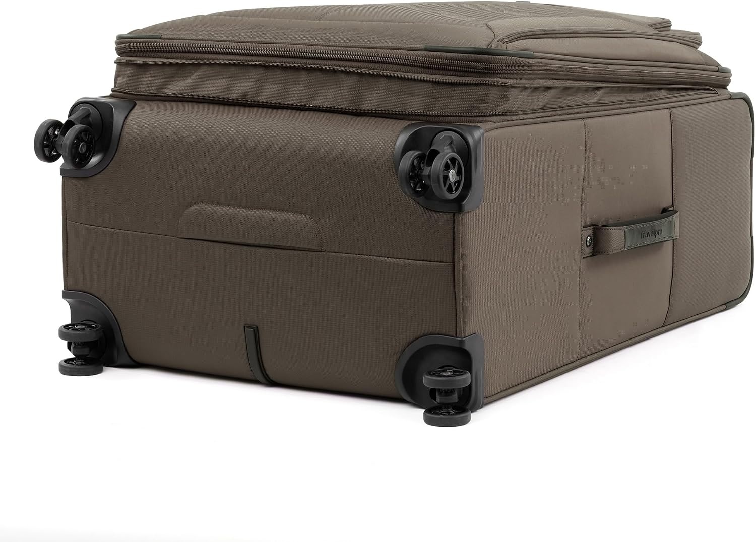 image:imageTravelpro Tourlite Softside 3Piece Set Expandable Luggage 4 Spinner Wheels Lightweight Suitcase 21 CarryOn 25 Checked Medium 29 Check Large BlackEspresso