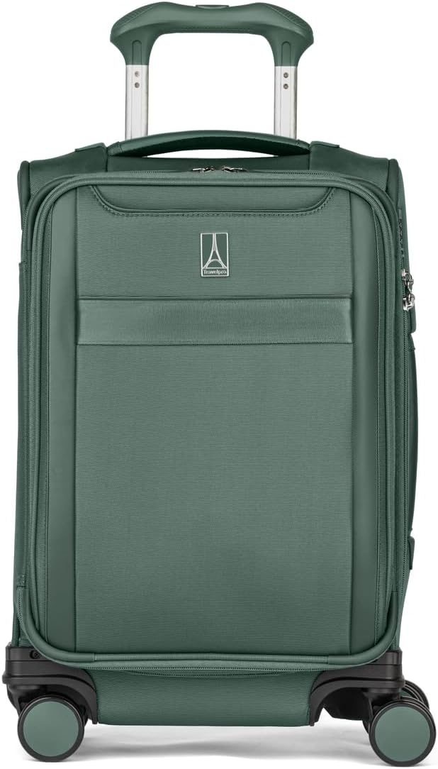 image:imageTravelpro VersaPack Softside Checked Luggage Suitcase Black 25Inch Lightweight amp Expandable With 8 Spinner Wheels amp BuiltIn TSA Lock for Men amp Women TravelersDesert Sage Green