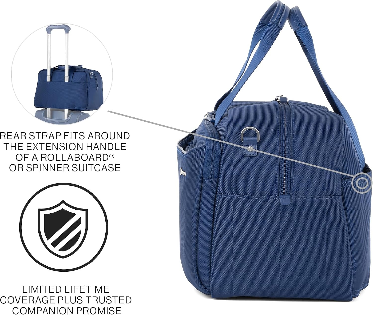 image:imageTravelpro Versapack Underseat Travel Tote Bag BlueEstate Blue