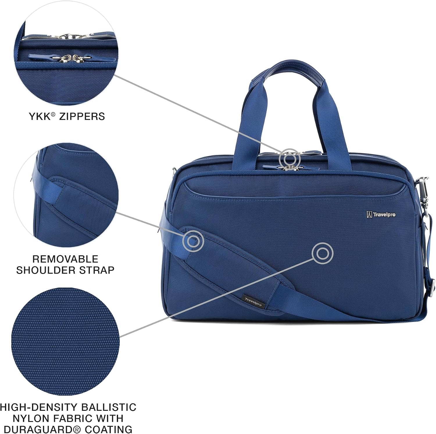 image:imageTravelpro Versapack Underseat Travel Tote Bag BlueEstate Blue