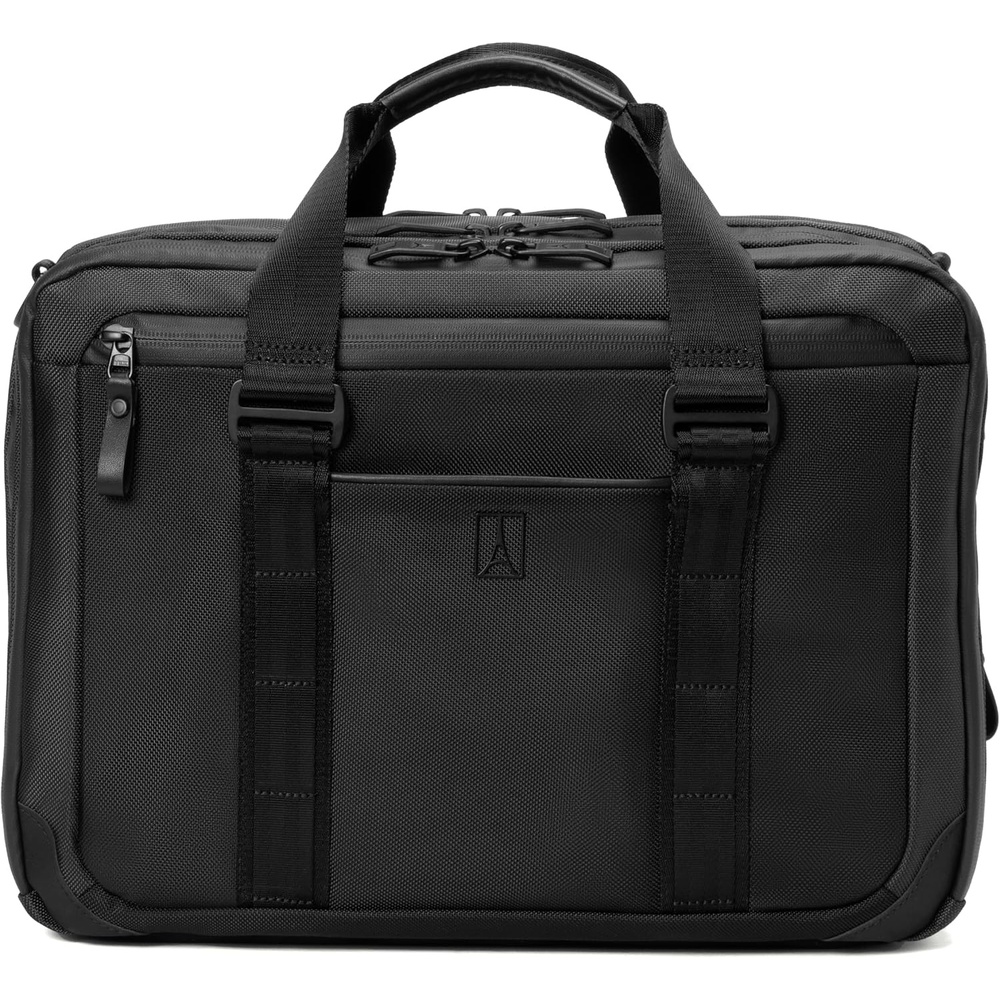 image:imageTravelpro Altitude Full Expansion Brief Black 16 Inch Laptop Business Bag With Fits 16Water Resistant for Work amp Travel Men amp WomenJet Black