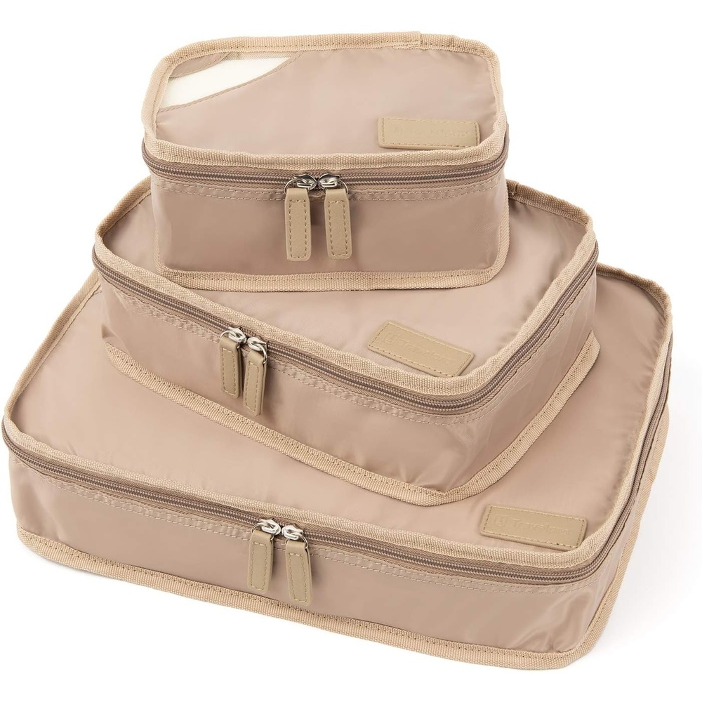image:imageTravelpro EssentialsPacking Cubes Khaki 3Pack SMLKhaki