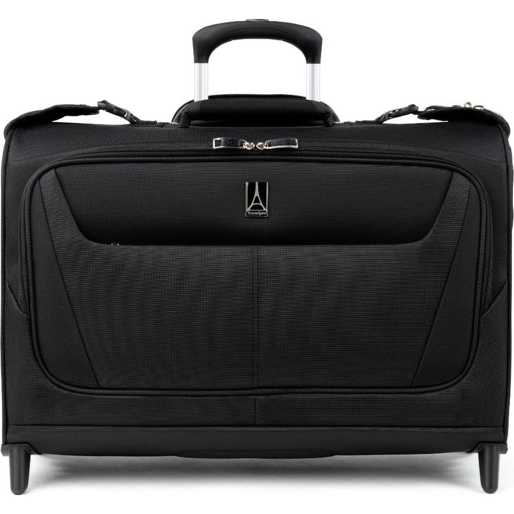 image:imageTravelpro Maxlite 5 Softside CarryOn Rolling Garment Bag Black 22Inch  Lightweight 2Wheel Upright Luggage Versatile Unisex Travel Design