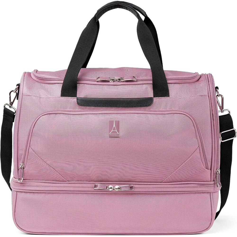 image:imageTravelpro Maxlite 5 Softside CarryOn Weekender Duffel Pink 19InchOrchid Pink Purple