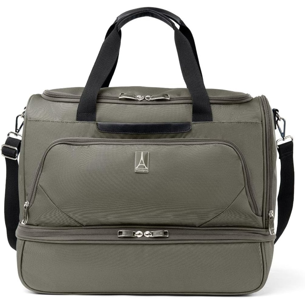 image:imageTravelpro Maxlite 5 Softside CarryOn Weekender Duffel Pink 19InchSlate Green