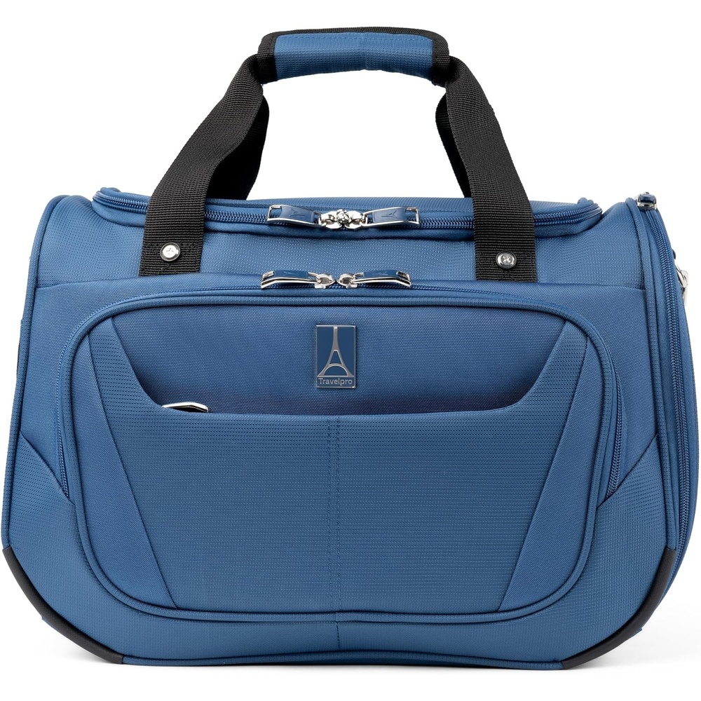 image:imageTravelpro Maxlite 5 Softside Lightweight Underseat CarryOn Travel Tote Overnight Weekender BagEnsn Bl