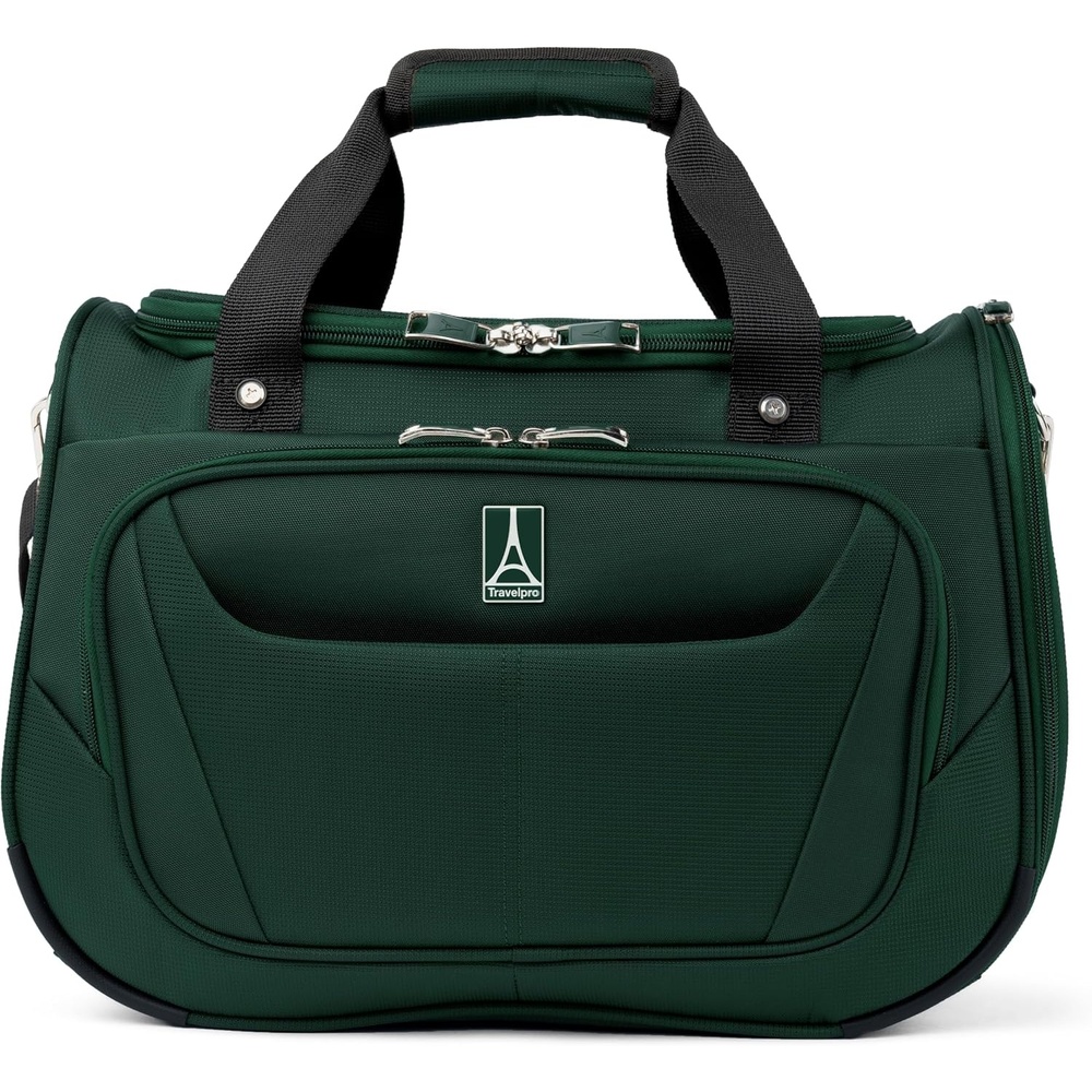 image:imageTravelpro Maxlite 5 Softside Lightweight Underseat CarryOn Travel Tote Overnight Weekender BagForest Green
