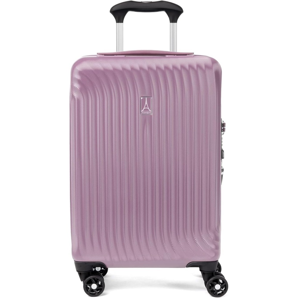 image:imageTravelpro Maxlite Air Cabernet Hardside Checked Luggage 28Inch  Lightweight Polycarbonate Hard Shell With 8 Spinner Wheels Expandable Design amp AirlineFriendly SizingOrchid Pink Purple