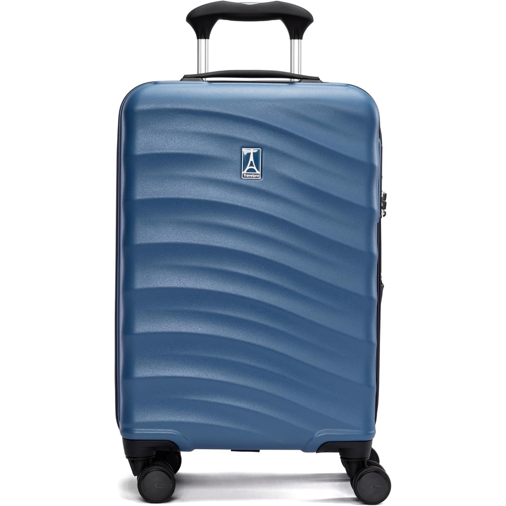 image:imageTravelpro Maxlite Air V2 Hardside Expandable CarryOn Black 19Inch  Lightweight Hard Shell Luggage 8 Spinner Wheels TSA Lock amp Polycarbonate Exterior Designed for Men amp WomenEnsign Blue