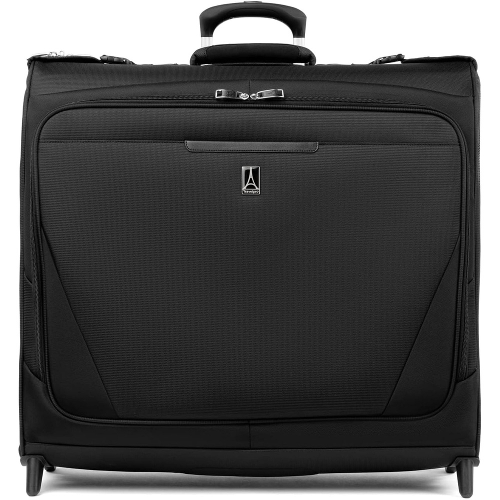 image:imageTravelpro Maxlite Lightweight Rolling Garment Bag Black 24Inch 2Wheel Softside amp Foldable CarryOn Upright Unisex Travel DesignBlack