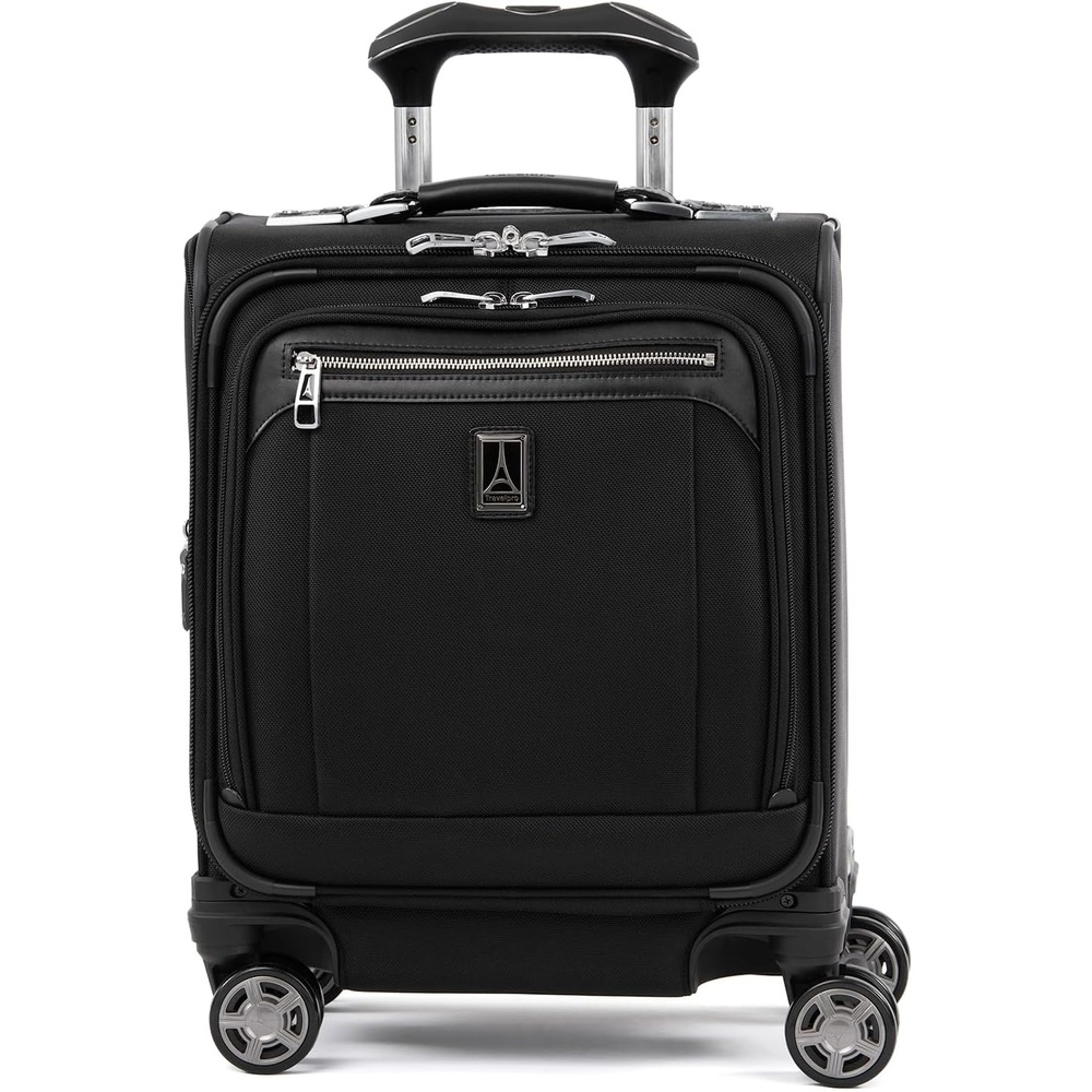 image:imageTravelpro Platinum Elite Underseat Spinner Tote Bag with USB PortShadow Black