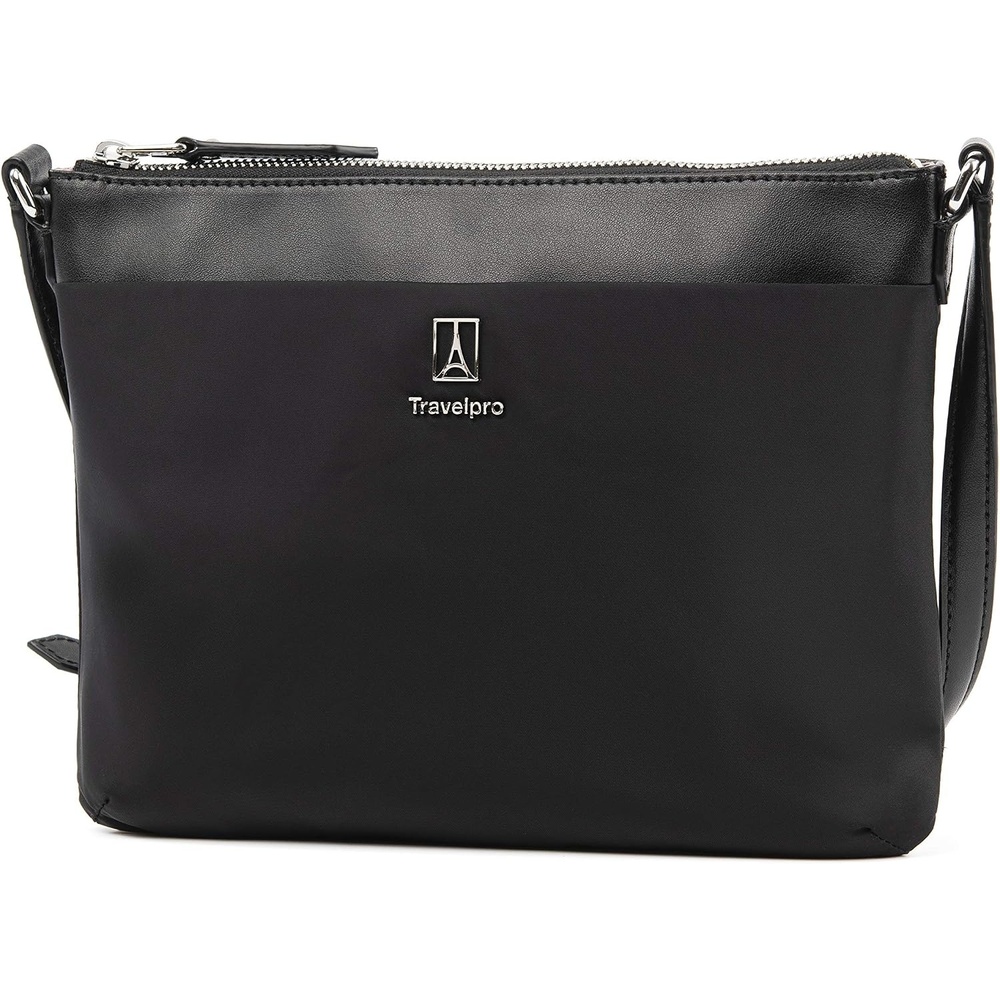 image:imageTravelpro Platinum Elite Womens CrossbodyShadow Black