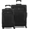 image:imageTravelpro Tourlite Softside 3Piece Set Expandable Luggage 4 Spinner Wheels Lightweight Suitcase 21 CarryOn 25 Checked Medium 29 Check Large BlackBlack