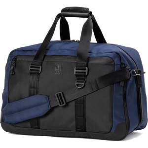 Travelpro Altitude Double Expansion Duffel Bag, Black, 40-48L(Aviator Navy)