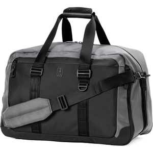 Travelpro Altitude Double Expansion Duffel Bag, Black, 40-48L(Falcon Grey)