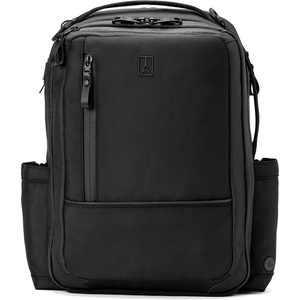 Travelpro Altitude Slim Expandable Travel Laptop Backpack 20-24L, 16 Inch(Jet Black)