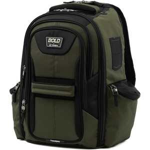 Travelpro Bold Lightweight Rugged Backpack, Blue/Black(Olive/Black)