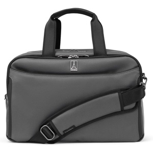 Travelpro Crew Classic Softside Carry-On Underseat Tote Bag, Black | Lightweight & Compact, Personal Item Size, Fits Under Airline Seats With Multiple Pockets for Travel Organization(Titanium Grey)
