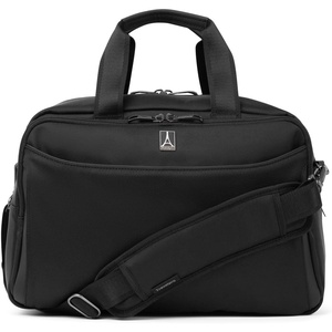 Travelpro Crew Classic Softside Carry-On Underseat Tote Bag, Black | Lightweight & Compact, Personal Item Size, Fits Under Airline Seats With Multiple Pockets for Travel Organization(Black)