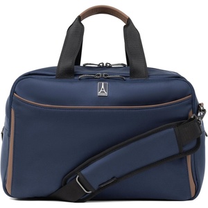 Travelpro Crew Classic Softside Carry-On Underseat Tote Bag, Black | Lightweight & Compact, Personal Item Size, Fits Under Airline Seats With Multiple Pockets for Travel Organization(Patriot Blue)