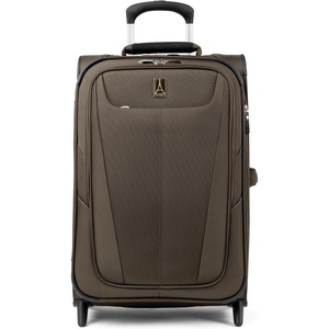Travelpro Maxlite 5 Softside Carry-On Luggage Upright, Pink, 20-Inch | Expandable 2-Wheel Lightweight & Durable Travel Design for Both Men & Women(Mocha)