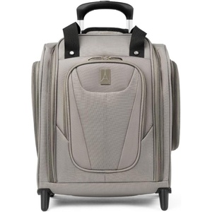 Travelpro Maxlite 5 Softside Carry-On Underseat Luggage, Green, 15-Inch | 2-Wheel Rolling Design, Personal Item Size, Fits Under Airplane Seat, Lightweight Construction(Champagne)