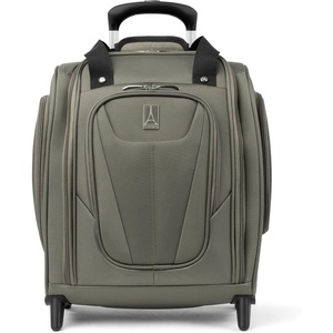 Travelpro Maxlite 5 Softside Carry-On Underseat Luggage, Green, 15-Inch | 2-Wheel Rolling Design, Personal Item Size, Fits Under Airplane Seat, Lightweight Construction(Slate Green)