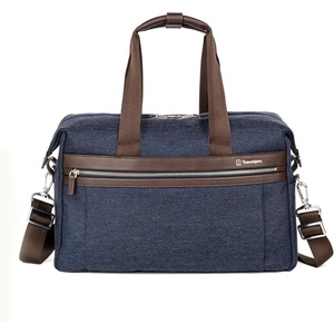 Travelpro Platinum Elite Carry on Soft Travel Underseat Tote Bag, Weekender, Overnight, Men and Women,16.5 Inch(True Navy Blue)