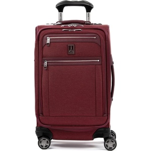 Travelpro Platinum Elite Carry-On Luggage Spinner, Grey, 21-Inch(Bordeaux Red)