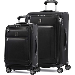 Travelpro Platinum Elite Carry-On Luggage Spinner, Grey, 21-Inch(Shadow Black)