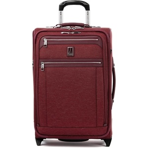 Travelpro Platinum Elite Carry-On Luggage Upright, Black, 22-Inch(Bordeaux)