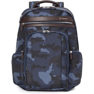 Travelpro Platinum Elite Laptop Travel Backpack, Business, Water Resistant, Men and Women(Navy Camouflage)