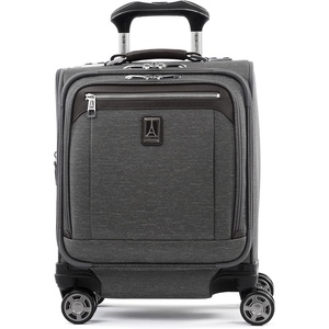 Travelpro Platinum Elite Underseat Spinner Tote Bag with USB Port(Vintage Grey)
