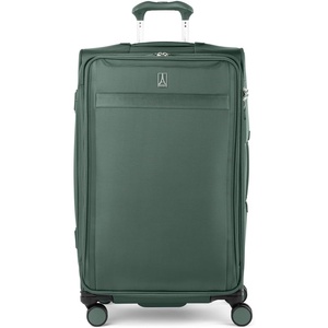 Travelpro VersaPack+ Softside Checked Luggage Suitcase, Black, 25-Inch | Lightweight & Expandable With 8 Spinner Wheels & Built-In TSA Lock for Men & Women Travelers(Desert Sage Green)